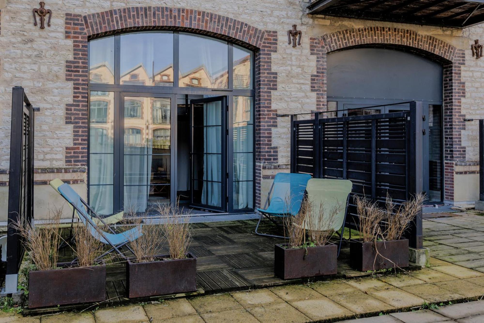 Manhattan Loft - Centre - 5 Mn A Pied Gare - Parking Prive - Patio ทรัวส์ ภายนอก รูปภาพ